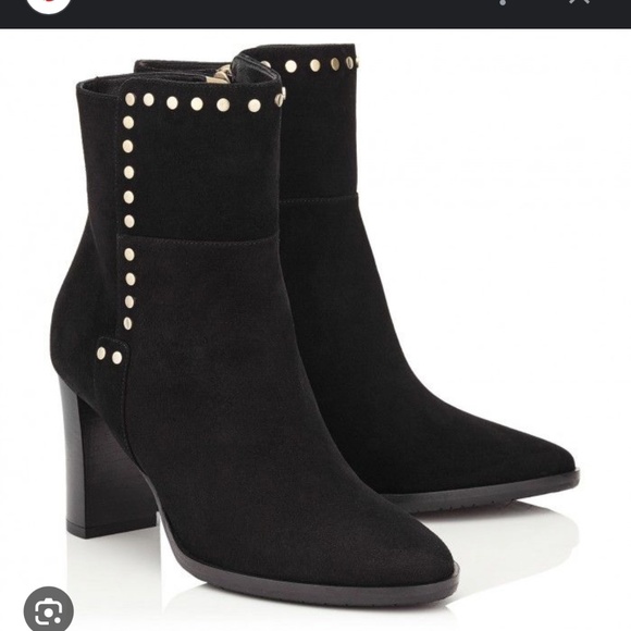 Jimmy Choo Harlow Suede Leather Boot 41.5 - Picture 1 of 15
